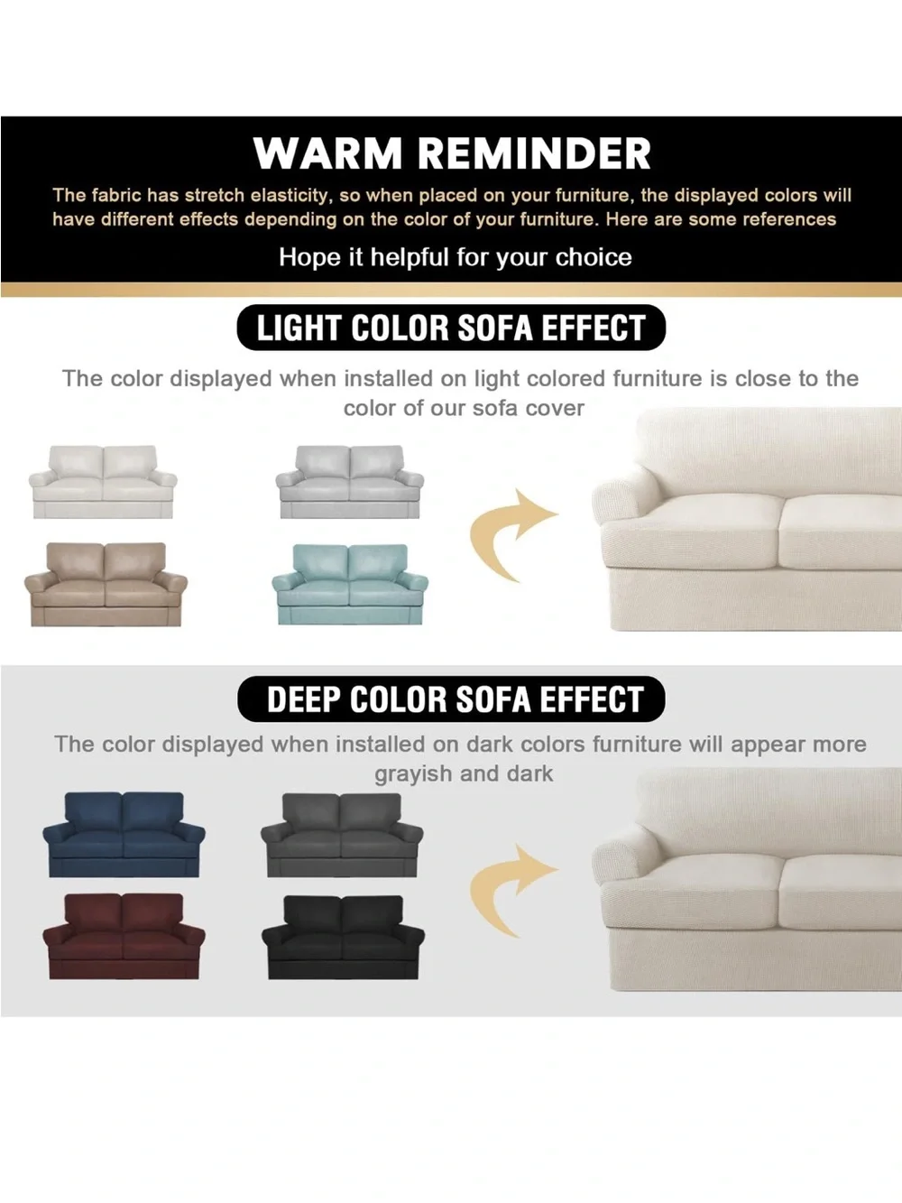 T cushion 2 seat sofa cover  NEW